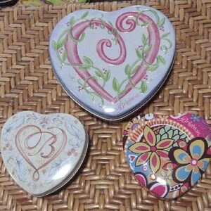 Brighton Colorful Heart Tins Set